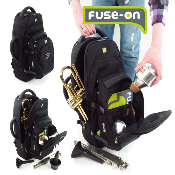 Fusion Bags Urban Trompete Gigbag Black/Blue